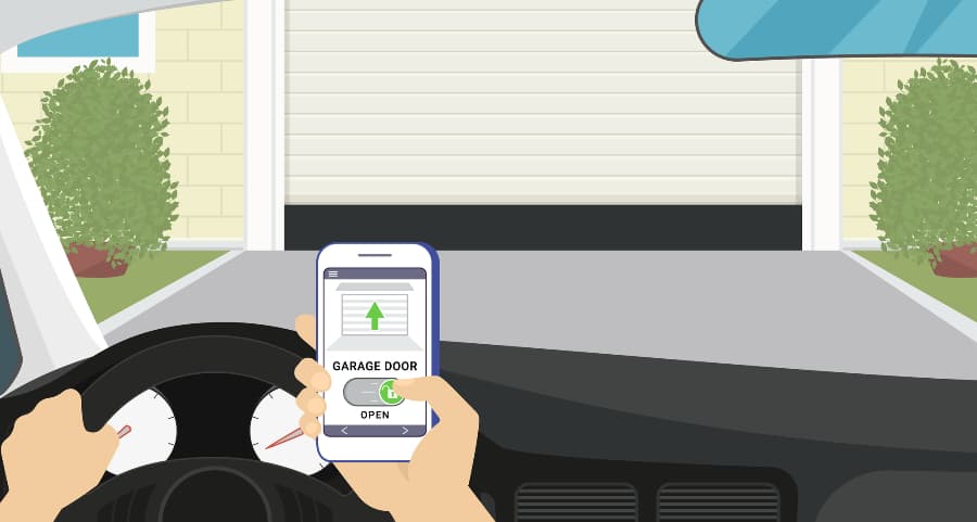 Garage door automation tips for Bakersfield
